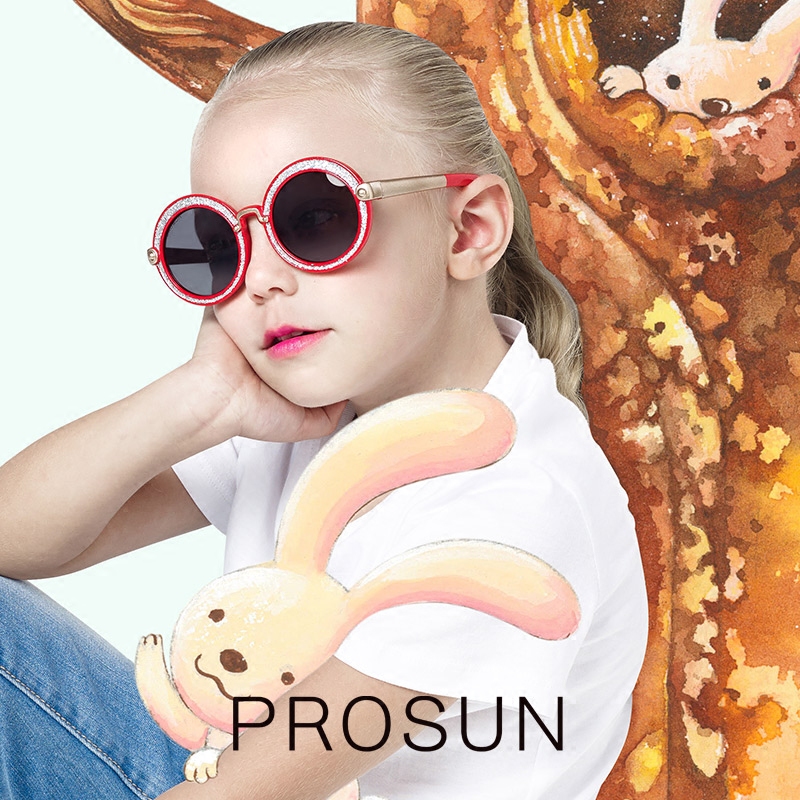 Prosun保圣儿童太阳镜 卡通可爱偏光太阳镜 PK2019