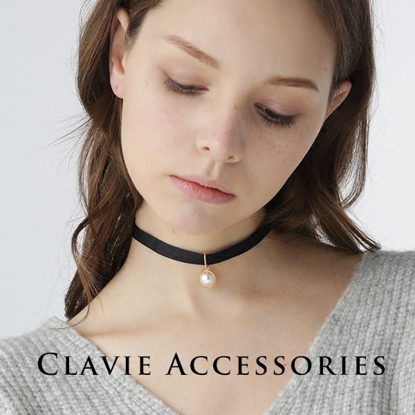 日本设计 经典百搭气质 半颗人造珍珠choker项圈 项链 脖子饰品