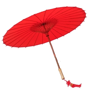 手工油纸伞 中国红大红色古典火锅店宾馆饭店展厅吊顶装饰 小 span
