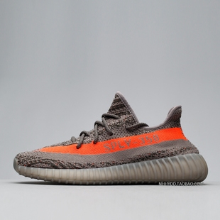 牛哄哄 adidas yeezy 550 greyorange 椰子350 v2 灰橙 bb1826