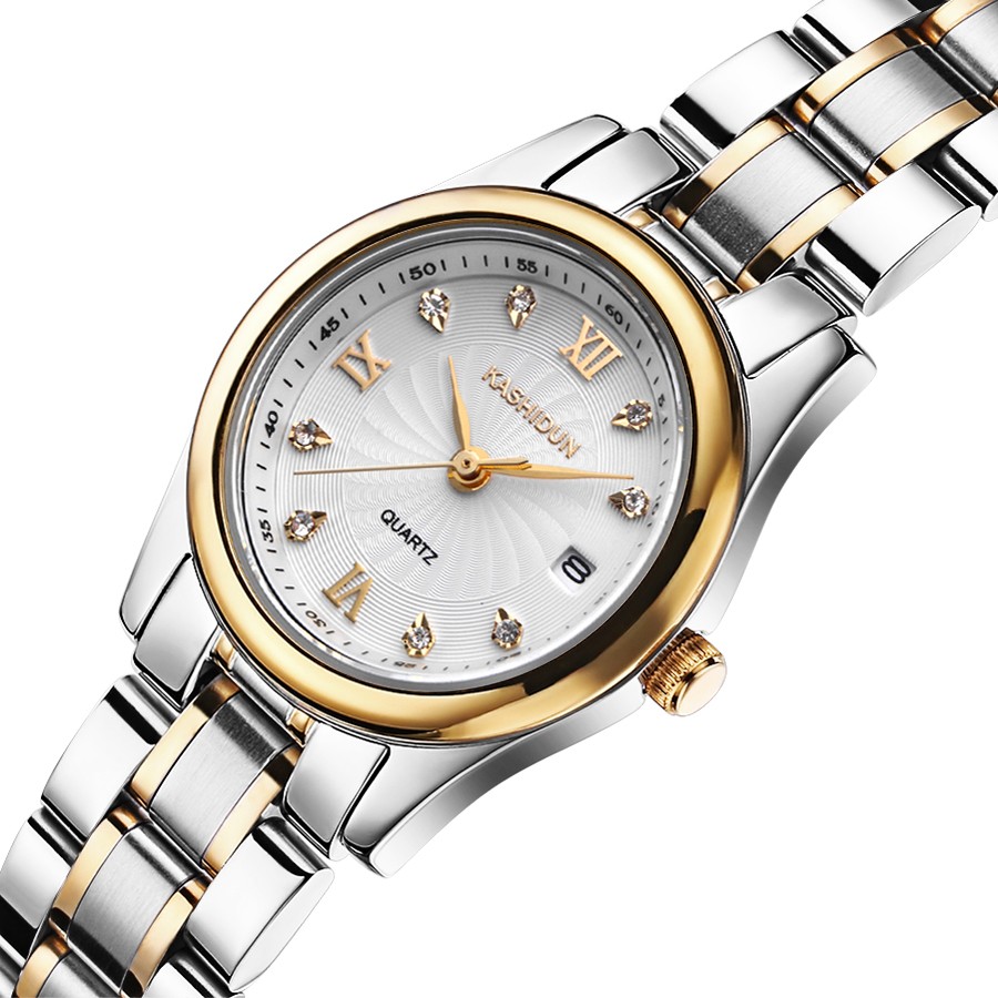 全国联保 卡诗顿正品 石英 韩版时尚女表 防水复古手表 时装表