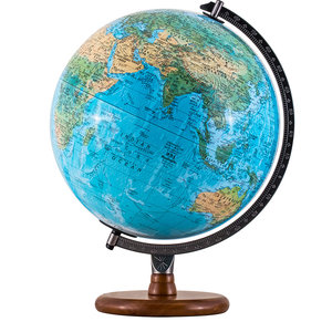 浮雕地球仪图片