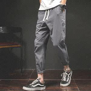 亚麻男士休闲裤夏棉麻中国风唐装男裤子中老年