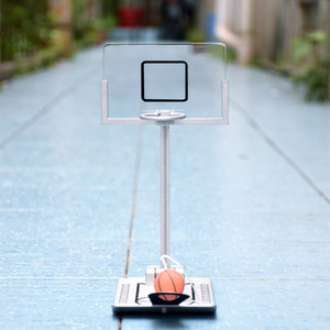 折叠篮球机保龄球足球机办公室桌面游戏创意减