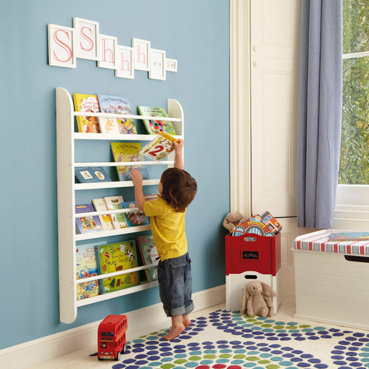 创意儿童壁挂墙上书架宜家装饰墙壁架墙面卧室置物架搁板隔板壁柜