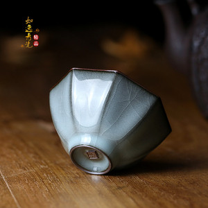 龙泉青瓷王文铁骨 span class=h>哥窑 /span>铁胎普洱 span class=h>