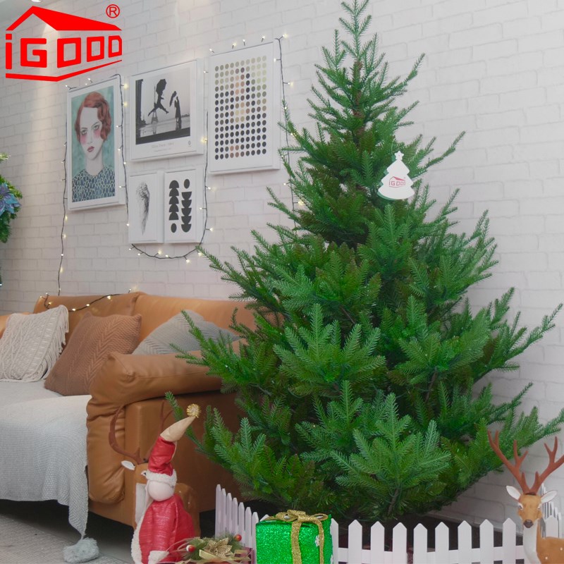 igood圣诞树1.5米1.8米套餐仿真发光节日豪华加密家用环保树英款