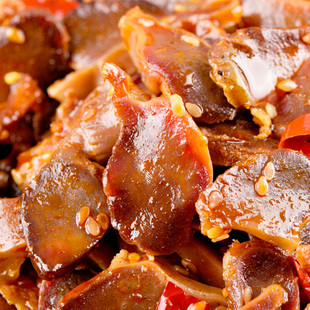 任3份包邮四川零食麻辣鸭胗鸭肫鸭郡肝小吃卤味肉类特产袋装熟食