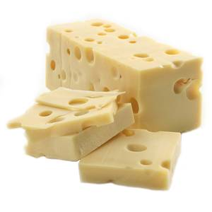 大孔芝士埃蒙塔奶酪苦味多孔french emmental 300g切块分装