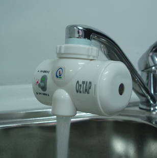 台湾进口水力自发电臭氧水龙头活氧净水超氧生成器果蔬解毒机家用