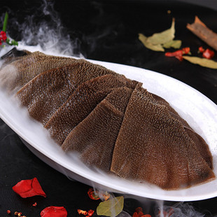 重庆火锅食材 九鼎红花椒同款极品毛肚新鲜黑毛肚 白煮牛百叶150g
