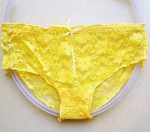 三角黄色内裤图片
