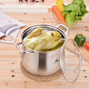 迪昂 汤锅304 span class=h>不锈钢 /span>家用 span class=h>加厚 