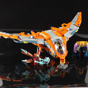 兼容乐高复仇者联盟3无限战争钢铁侠灭霸蜘蛛