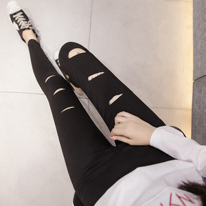 外穿秋裤破洞专场