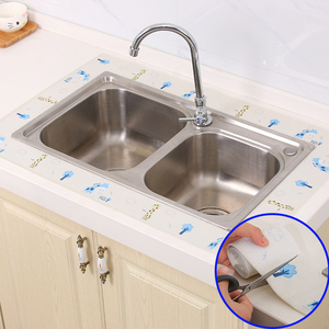 厨房防水贴洗漱台图片