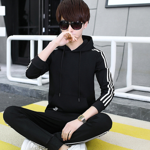大童连帽长袖初中学生 span class=h>卫衣 /span>男13-14-16岁春装