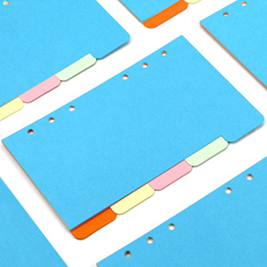 随心文创 a6彩色索引纸 span class=h>活页 /span>隔页纸 span class=