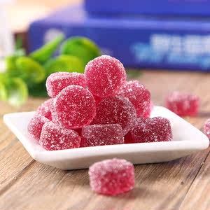 大兴安岭特产蓝莓软糖野生蓝莓水果糖农家制作办公室休闲零食包邮