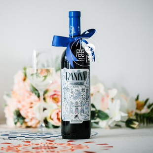 不酸不涩入门红酒 格鲁吉亚进口拉尼娜ranina小矮人半甜红葡萄酒