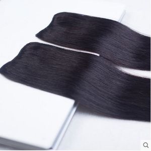 真发假发接发片一片式发片100%真人发丝长发