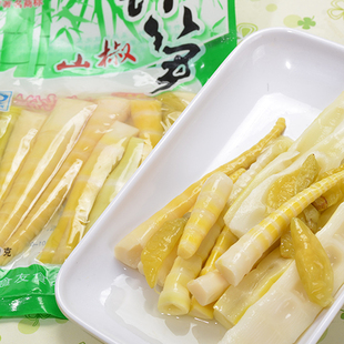 【天天特价】手剥笋开袋即食天目山竹笋老汤泡椒春笋笋尖230g*8包