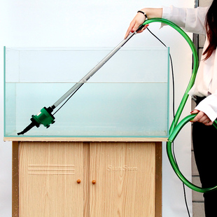 森森鱼缸电动抽水泵换水管清理清洁工具洗沙器吸水管吸鱼粪吸便器