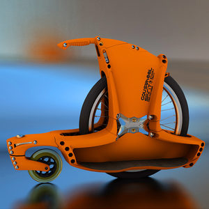 独轮自行车车图片