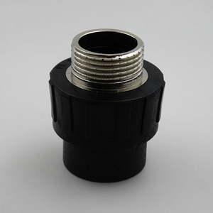 pe工程管件配件4分外丝直接110外牙直接外螺纹接头pe给水管25外直