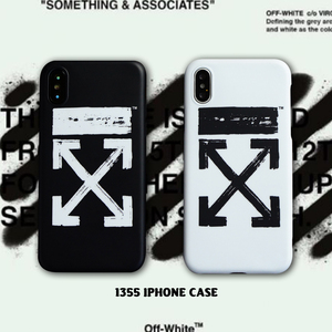 off white 18ss span class=h>箭 /span>頭字母iphonex手機殼蘋果6s/7