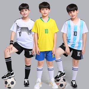 儿童足球服套装男孩女童夏季足球衣训练服小学