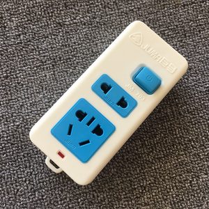 巨马 接线板 4插位11孔插排无线拖线板 优质插线板多用排插包邮