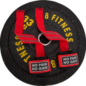 chiek健身助力带Padded LiftingStraps硬拉练背