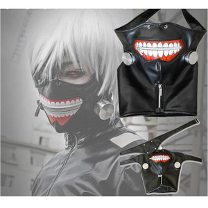 class=h>东京食尸鬼 /span>tokyo ghoul kaneki ken 金木研拉链面具