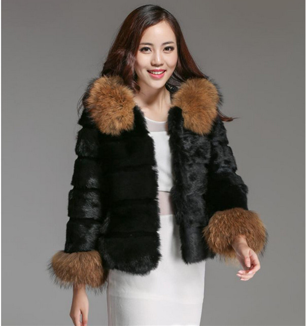 >>兔毛大毛领皮草女宝贝列表