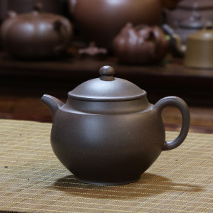 宜兴原矿鲨鱼皮紫砂 span class=h>壶 /span>杨鹏全手工茶 span class
