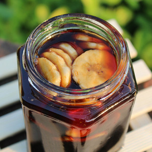 包邮 纯手工自制黑糖香蕉醋米醋 玻璃瓶美容柠檬醋水果醋罐头