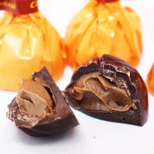 徐福记酒心酒芯糖糖果奇欧比巧克力500g(代可可脂)