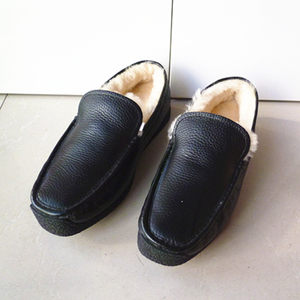 真皮毛皮鞋棉图片