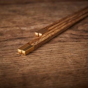 三双装筷子刻字定制中式木 span class=h>餐具 /span>礼盒创意结婚