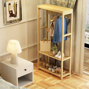 衣帽柜实木客厅图片