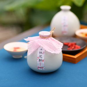 【单瓶】三生三世十里桃花醉 果味微甜糯米黄酒桃花酿水果酒 包邮