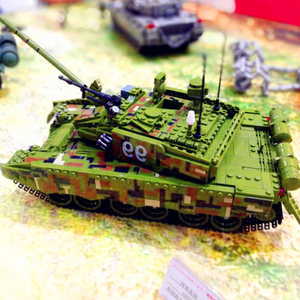 乐高积木男孩子军事坦克特警城市警察拼装儿童