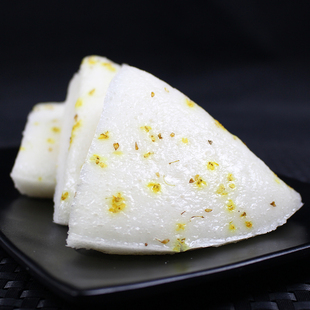 白糖桂花糕300g 酒酿发糕 米馒头 早餐桂花米糕点 早点 面点