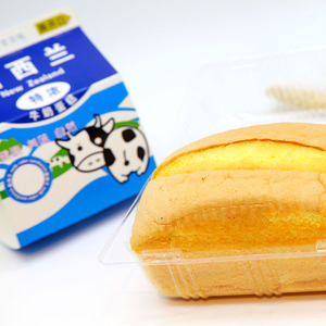 新西兰纯牛奶戚风蛋糕早餐 span class=h>面包 /span>糕点(新包装)