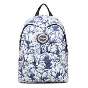 Nexhype双肩包书包女学生韩版校园印花时尚情