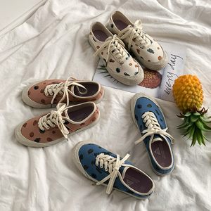 帆布鞋女学生韩版原宿风ulzzang百搭涂鸦布鞋