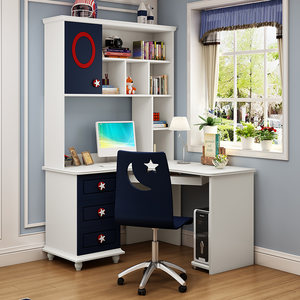 儿童电脑桌 span class=h>转角 /span>书桌写字台男孩学习 span class