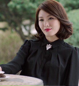 生逢灿烂的日子叶琪徐洁儿同款ol风格复古长袖 span class=h>衬衫 