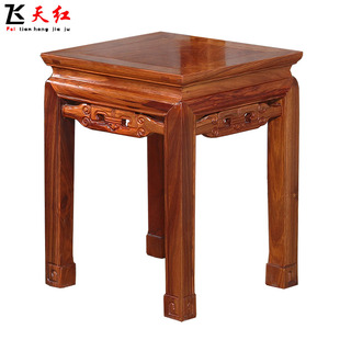 八仙凳餐凳红木小凳子客厅实木小木凳木头凳子茶几成人小方凳家用